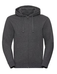 Russell Z263M Men`s Authentic Melange Zipped Hood Sweat