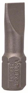 Bosch Accessoires Bit extra-hard S 1,2x8,0, 25 mm 10st - 2607001469