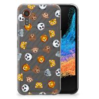 TPU bumper voor Samsung Galaxy Xcover 7 Dieren Emojis