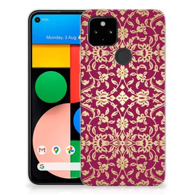 Siliconen Hoesje Google Pixel 4a 5G Barok Pink