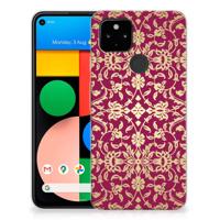 Siliconen Hoesje Google Pixel 4a 5G Barok Pink