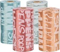 Trixie 22844 Dog Pick Up Hundekotbeutel, M, 8 Rollen à 20 Btl., sortiert