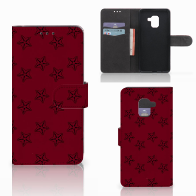 Samsung Galaxy A8 2018 Telefoon Hoesje Sterren Samsung Galaxy A8 2018 Telefoon Hoesje Sterren