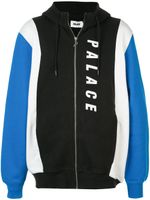 Palace sweat zippé colour block - Noir - thumbnail