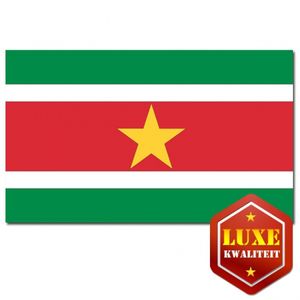 Luxe vlag van Suriname