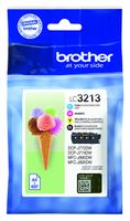 Inktcartridge Brother LC-3213 zwart + 3 kleuren - thumbnail