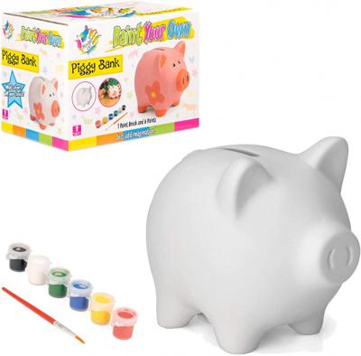 Made It! knutselset spaarvarken junior keramiek Made It! knutselset spaarvarken junior keramiek