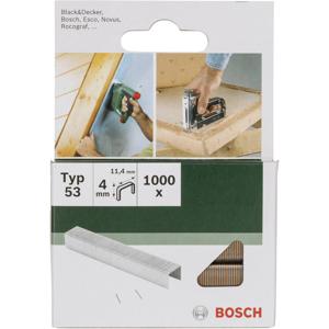 Bosch Accessories 2609255857 Nieten met fijn draad Type 53 1000 stuk(s) Afm. (l x b) 4 mm x 11.4 mm