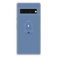 Google Pixel 6 Pro Telefoonhoesje met Naam Baby Rhino