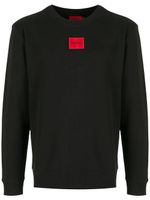 HUGO sweat Diragol à patch logo - Noir