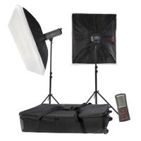 Falcon Eyes Studioflitsset TFK-2400L met LCD Scherm - thumbnail