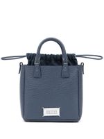 Maison Margiela sac cabas 5AC en cuir - Bleu - thumbnail