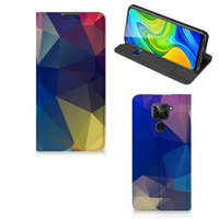 Xiaomi Redmi Note 9 Stand Case Polygon Dark