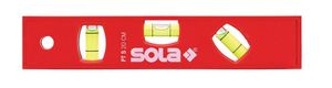 Sola Kunststof waterpas PTM5/20 blister, 20cm 3 libellen hobby rood magn. SB - 01430620 - 01430620