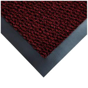 COBA Europe VP010308C Vyna-Plush mat zwart/rood (Stukgoed)