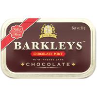 Barkleys Barkleys - Tin Chocolate Mints Intense Dark Chocolate 50 Gram