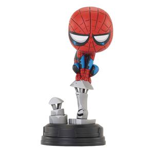 Marvel Animated Statue Spider-Man on Chimney 15 cm