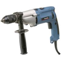 Makita HP2071J boor 2900 RPM Zonder sleutel 2,5 kg Zwart, Blauw, Zilver - thumbnail