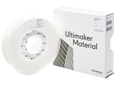 UltiMaker PLA - M0751 White 750 - 211399 Filament PLA kunststof 2.85 mm 750 g Wit 1 stuk(s)