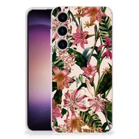 Samsung Galaxy S24 TPU Case Flowers - thumbnail