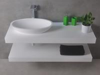 Wastafelblad BWH design Solidplus 90x46x80 cm