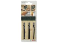 Bosch Accessories 2609256788 3-delig Decoupeerzaagbladen-set met T-schacht 3 stuk(s)