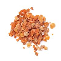 Braziliaanse Oranje Calciet Chips in Gerecyclede Kunststof Pot - thumbnail