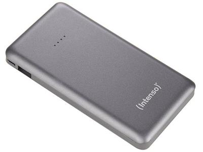 Intenso S10000 powerbank Zilver Lithium-Polymeer (LiPo) 10000 mAh Intenso S10000 powerbank Zilver Lithium-Polymeer (LiPo) 10000 mAh