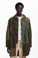 Multitone parka - GREEN - XXL - thumbnail