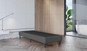 ACTIE Boxspring Box 80 x 200 Velvet Antraciet - Inclusief Opbergruimte & Matras