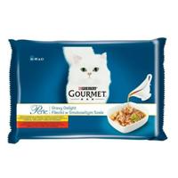 Purina Kattenvoer GRMT Parel Kip Rundvlees 4 x 85 g