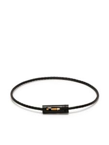 Le Gramme bracelet Cable 5g en or 18ct et titane - Noir