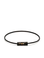 Le Gramme bracelet Cable 5g en or 18ct et titane - Noir - thumbnail