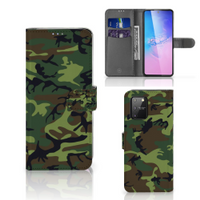 Samsung S10 Lite Telefoon Hoesje Army Dark - thumbnail