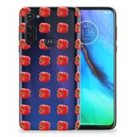 Motorola Moto G Stylus Siliconen Case Paprika Red