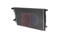 Radiateur AKS DASIS, u.a. für VW, Skoda, Audi, Seat - thumbnail