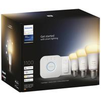 Philips Lighting Hue LED-lamp 871951429123200 Energielabel: F (A - G) Hue White Ambiance E27 3er Starter Set inkl. Dimmschalter 3x800lm 75W E27 11 W Warmwit - thumbnail