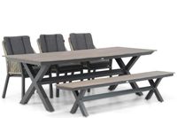 Lifestyle Verona/Forest 240 cm dining tuinset 5-delig - thumbnail