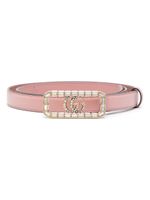 Gucci ceinture à boucle logo - Rose - thumbnail