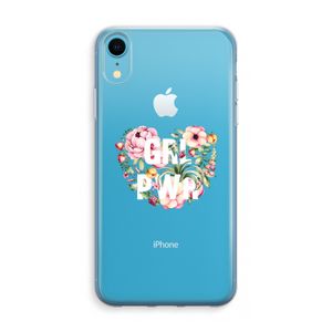 GRL PWR Flower: iPhone XR Transparant Hoesje