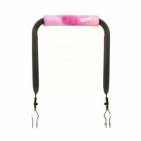 Rugsteun Rugleuning zwart met Watercolors rugkussentje