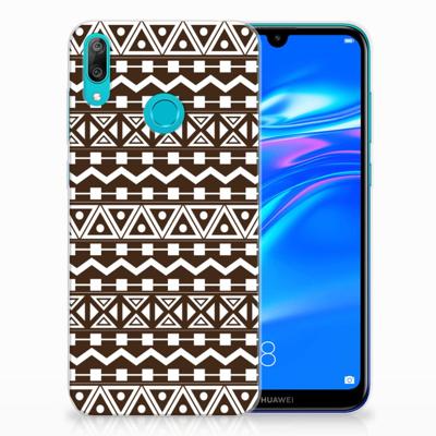 Huawei Y7 2019 TPU bumper Aztec Brown
