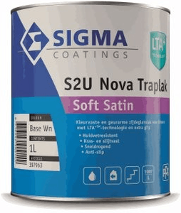 sigma s2u nova traplak soft satin wit 1 ltr