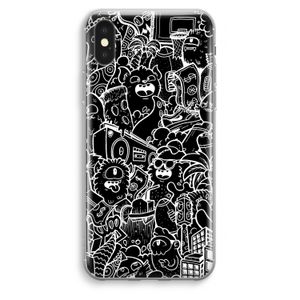 Vexx Black City : iPhone XS Max Transparant Hoesje