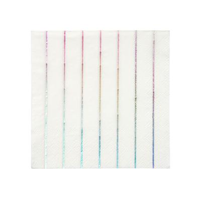 Gebaksservetten Zilver Holografisch (16st) Basics Meri Meri Gebaksservetten Zilver Holografisch (16st) Basics Meri Meri