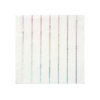 Gebaksservetten Zilver Holografisch (16st) Basics Meri Meri