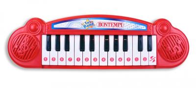 Bontempi mini keyboard Toy Band Star 24 toetsen rood 35 cm Bontempi mini keyboard Toy Band Star 24 toetsen rood 35 cm