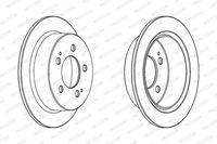 Remschijf DDF1753C - thumbnail