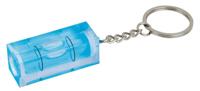 Moses sleutelhanger waterpas 4 cm blauw
