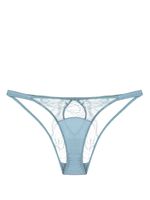 Fleur Of England culotte Ocean Ouvert en dentelle - Bleu